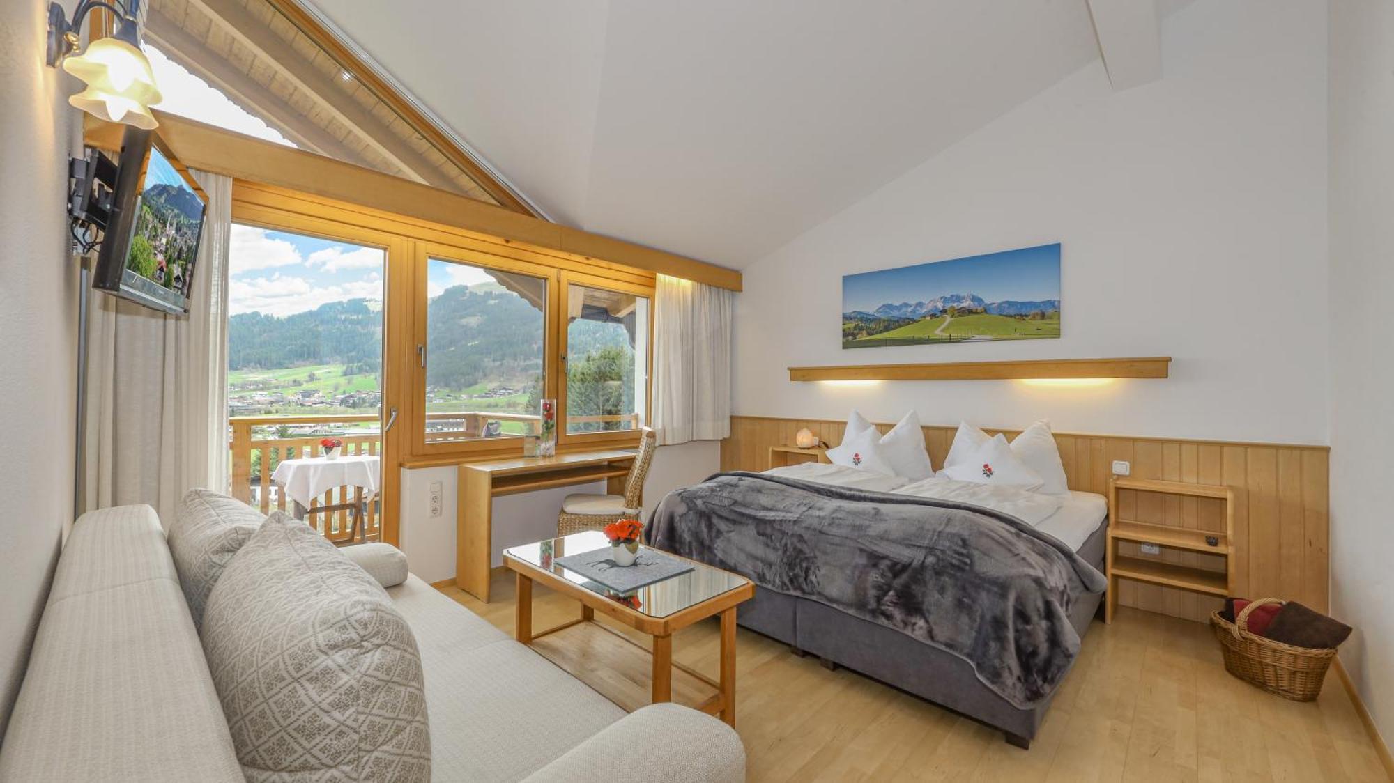 Gartenhotel Rosenhof Bei Kitzbuehel Oberndorf in Tirol Szoba fotó