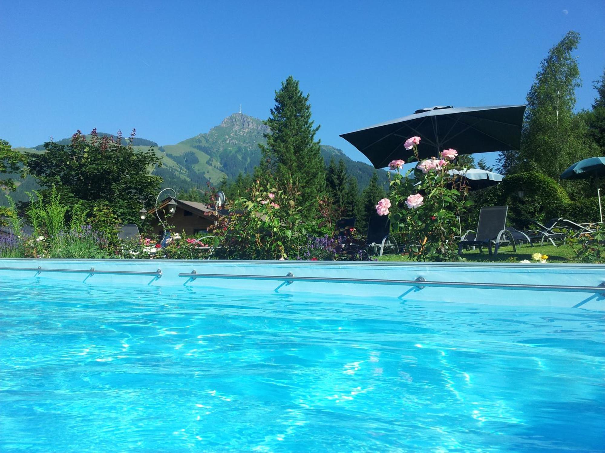 Gartenhotel Rosenhof Bei Kitzbuehel Oberndorf in Tirol Kültér fotó